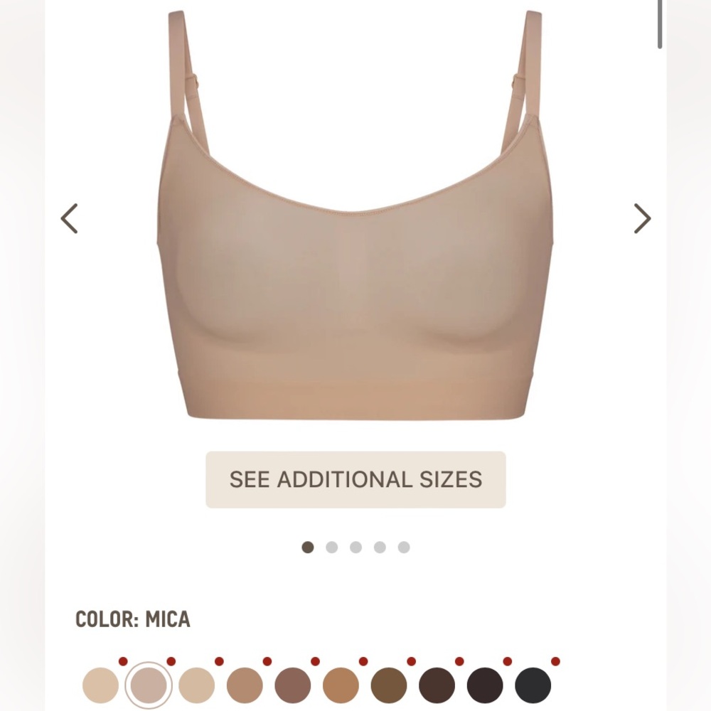 NWT Skims Everyday Sculpt Bralette